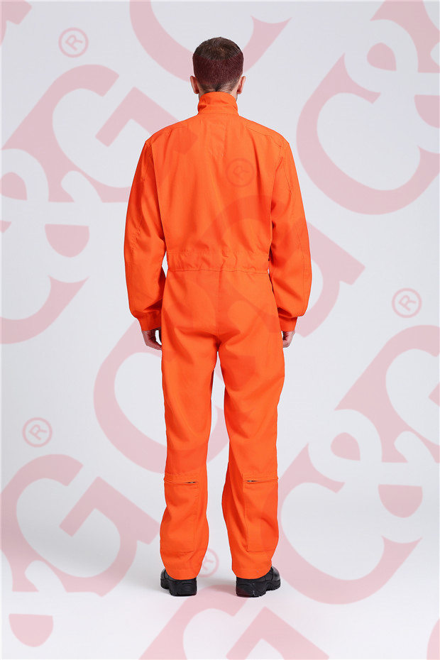 Nomex IIIA orange flight suit